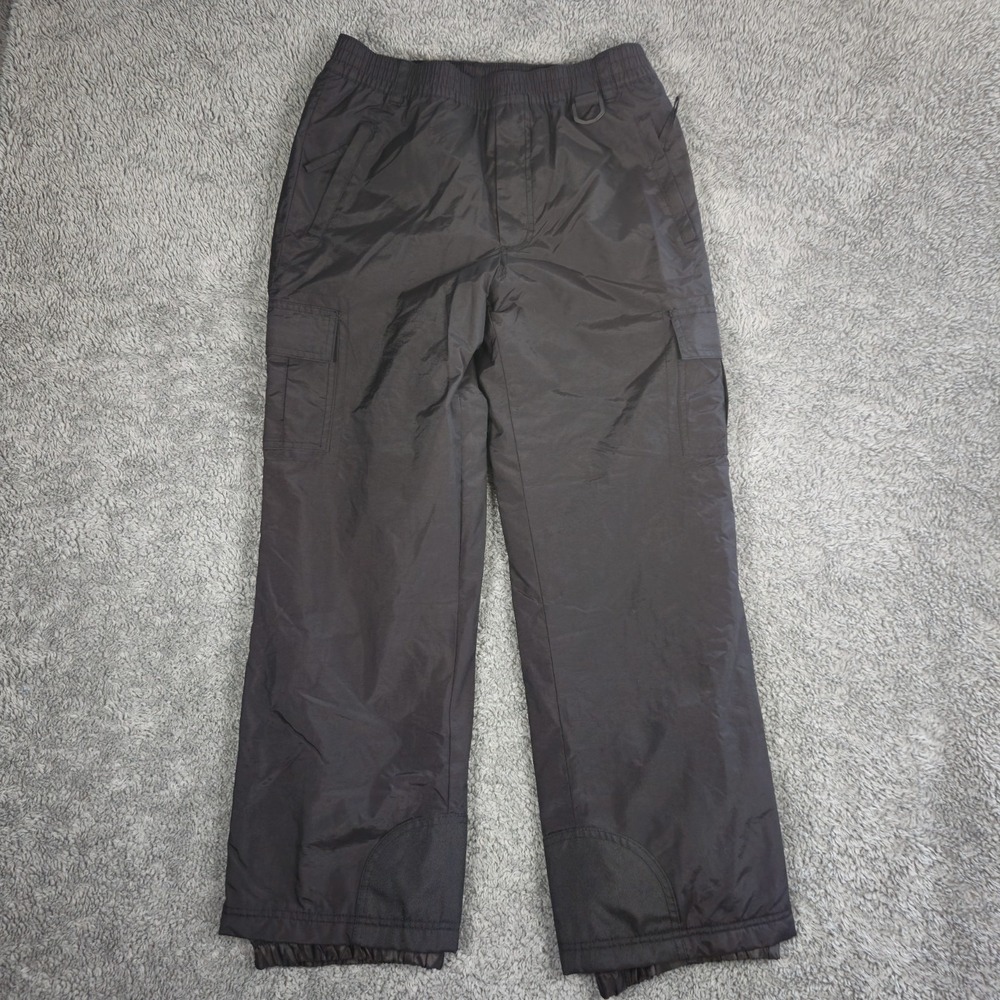 Sport Essentials Cargo Snow Pants Kids Ski Pants Black Size 14